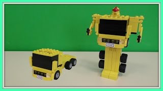 Самоделка Lego Transformer - Автомобиль Грузовик