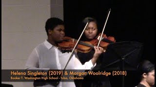 05/2018 Helena Singleton & Morgan Woolridge - Canonic Sonata #1, Vivace - Telemann