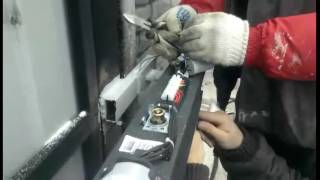 Монтаж электропривода DoorHan Swing 5000
