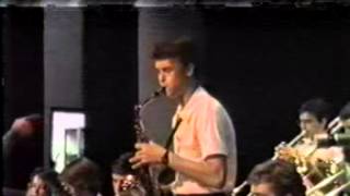 Palm Beach Gardens High School Jazz Band 1987- My Solo