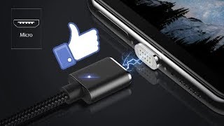 Магнитный micro USB кабель из Китая с AliExpress