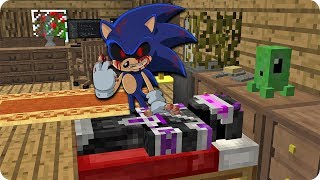 TROLLEO A YOUTUBER DISFRAZADO DE SONIC.EXE EN MINECRAFT ?