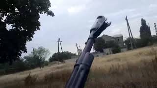 ВСН -  под Снежным - отбитие атаки ВСУ на 43 блок-пост - начало августа 2014