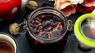 Варенье из слив с грецкими орехами