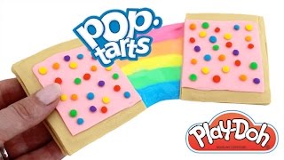 Play Doh How to Make Rainbow Slime Pop Tarts * Creative for Kids * RainbowLearning