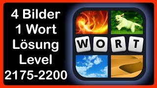 4 Bilder 1 Wort - Lösung Level 2175 - 2200 [HD] (iphone, Android, ipad) Update 24
