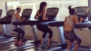 Katrina Kaif, Alia Bhatt, Parineeti Chopra Hot Together Workout Video