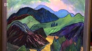 Soweit das Auge reicht: "Murnauer Berglandschaft" (BR, Kunst & Krempel)