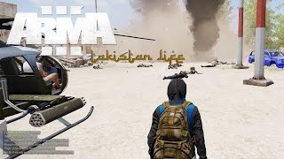 Arma 3: Takistan life -  Bank job to shit