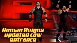 Roman Reigns updated caw entrance svr 2011/2k17 Wwe2k11