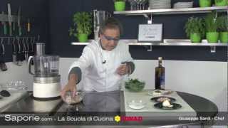 Salse: bagnetto verde | Chef Beppe Sardi | Scuola di cucina Saporie