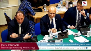 VI Sesja Rady Miasta Kołobrzeg w dniu 19 marca 2019 r.