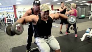 Ray Arde and Tony Gil at Built Tuff Gym -  Where the pros are made