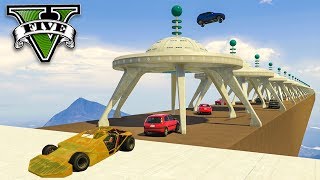 GTA V Online: O VAI E VEM das NAVES ALIENÍGENAS!!! (EU VOLTEI)