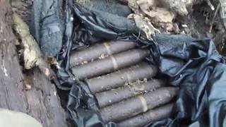 Клад времен ВОВ. Шокирующе и опасные находки