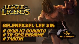 Geleneksel Lee Sin Tanıtım | League of Legends