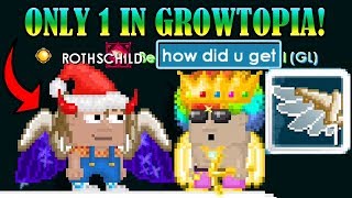 NEW AURORA WINGS! ONLY 1 IN GROWTOPIA!