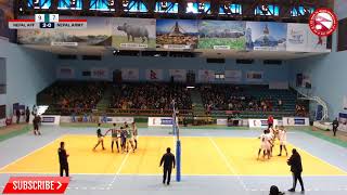 Romantic Volleyball Match || Nepal Army Vs Nepal APF || Semi Final