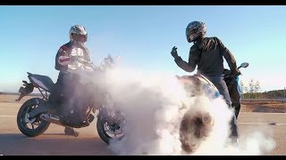 City Bike Shootout! BMW C600 Sport vs. Honda NC700X vs. Kawasaki Versys | On Two Wheels