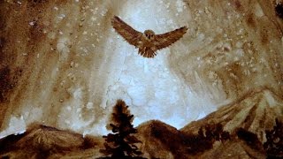 ? Как нарисовать сову с люминофором / How to draw a owl with a phosphor