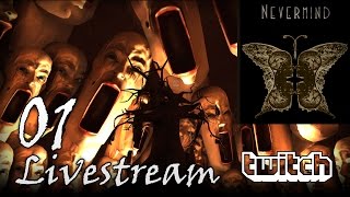 Nevermind 01 [Livestream Twitch] [Psycho Horror mit Dr. Jones Gaming] [Gameplay Deutsch German]