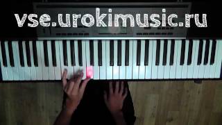 vse.urokimusic.ru Объединение Нюша. Ноты для синтезатора. Синтезатор ноты песен для начинающих