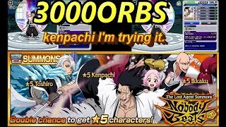 BLEACH Brave Souls#4 The Lost Agent Summons: Nobody Beats! 3000ORBS!