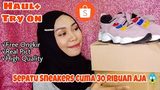 HAUL SNEAKERS 30 RIBU'an DI SHOPEE/Unboxing+Review