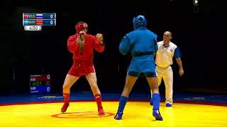 IBRAGIMOV Khadis (RUS) vs ANOUAR Brizzi (MAR). Sambo World Cup Kharlampiev Memorial 2018