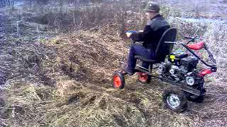 передний адаптер для мотоблока, эксперимент 20150411