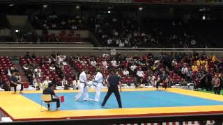 Lechi Kurbanov vs Wahyu Purnomo @ 10th World Open Kyokushin Karate Tournament