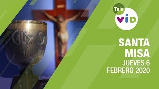 Santa misa de hoy ⛪ Jueves 6 de Febrero de 2020, Jorge Iván Duque - Tele VID