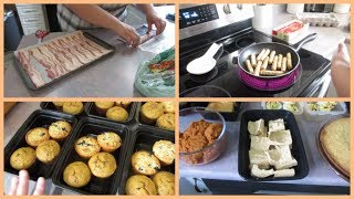 WEEKLY FOOD PREP - BREAKFAST, FREEZER AND SOME KETO