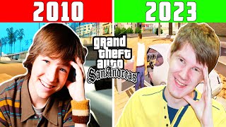 КАК Я ИГРАЛ В GTA В 2010 ГОДУ | МОЕ ЗНАКОМСТВО С GTA SAN ANDREAS ЧАСТЬ 3 | КАК Я СТАЛ GTAШНИКОМ #5
