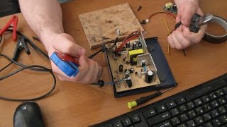 Модернизация ЗУ Navier BTC-111B ч.2. Установка цифрового вольтметра.