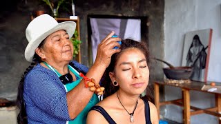 Doña Isabel ASMR Head & Neck Massage cracking whispering spiritual cleansing limpia espiritual