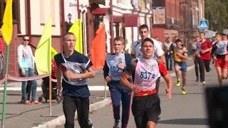 "Юбилей Алтайского края в Бийске отметили "Кроссом наций" (Будни, 18.09.17г., Бийское телевидение)