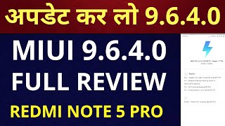 Redmi note 5 pro miui 9.6.4.0 new  Global stable update full Changelog and 6 changes and bug fixes|