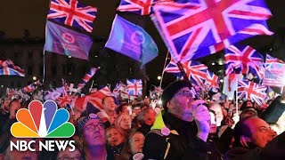 London Crowds Count Down To Official Brexit From European Union | NBC News (Live Stream)