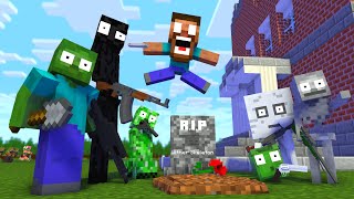 Monster School : RIP Wither Skeleton APOCALYPSE - Minecraft Animation