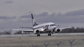 LOT - windy landing