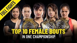 Top 10 Female Bouts | ONE Full Fights