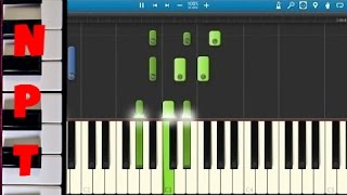 Sigma - Nobody To Love Piano Tutorial - How To Play - Synthesia