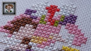 Как достичь ИДЕАЛЬНЫЙ ЭФФЕКТ? //  Видео-зарисовки про BACKSTITCH// Вышивка крестиком