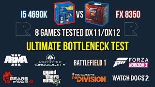 FX 8350 vs I5 4690K : 720p Low Settings FPS Test 2017 !!