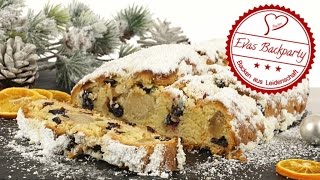 Christstollen / Cranberry / Orange / Marzipan / Weihnachtsstollen / Adventskalender #13