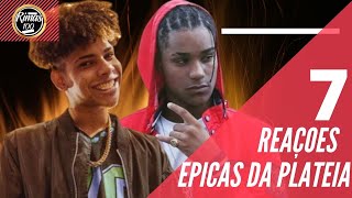7 REAÇÕES ÉPICAS DA PLATEIA ?!!!BATALHA DE RAP