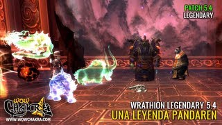 Una Leyenda Pandaren - Wrathion Legendary Cloak Event .ES