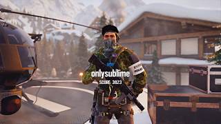 Rainbow Six Siege Chalet Protect Hostage Lone Wolf Hard Difficulty Xbox One gameplay