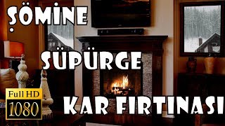 ? Şömine Ateşi & Kar Fırtınası ❄️ BONUS: SÜPÜRGE (10 BİN ÖZEL)